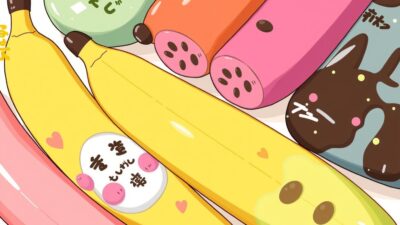 Gambar Tokyo Banana dengan berbagai varian rasa