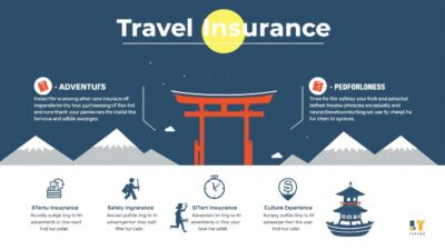 Gambar asuransi perjalanan ke Jepang