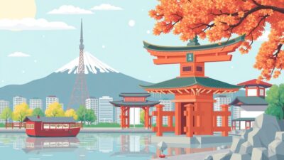 Gambar asuransi perjalanan ke Jepang
