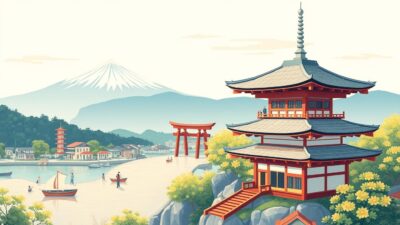 Gambar liburan mewah di Jepang dengan Traveling ke Jepang