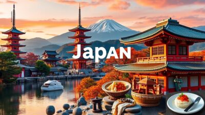 Gambar paket tour Jepang