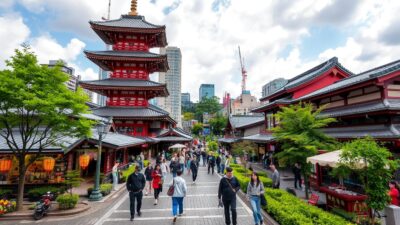 Gambar tempat wisata gratis di Tokyo