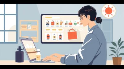 Image of a person using a jastip service in Japan