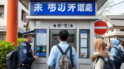 Koban atau pos polisi di Jepang, tempat mencari bantuan dalam panduan turis Indonesia di Jepang Koban atau pos polisi di Jepang, tempat mencari bantuan dalam panduan turis Indonesia di Jepang