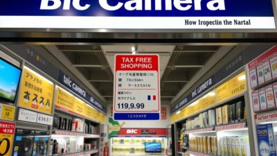 Toko elektronik Bic Camera di Jepang dengan petunjuk multibahasa, tempat belanja dalam panduan turis Indonesia di Jepang Toko elektronik Bic Camera di Jepang dengan petunjuk multibahasa, tempat belanja dalam panduan turis Indonesia di Jepang