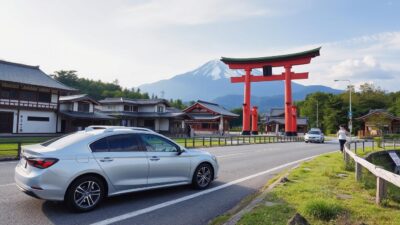 Tour Jepang dengan mobil pribadi