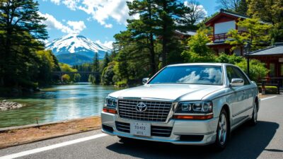 Gambar Toyota Crown di Jepang